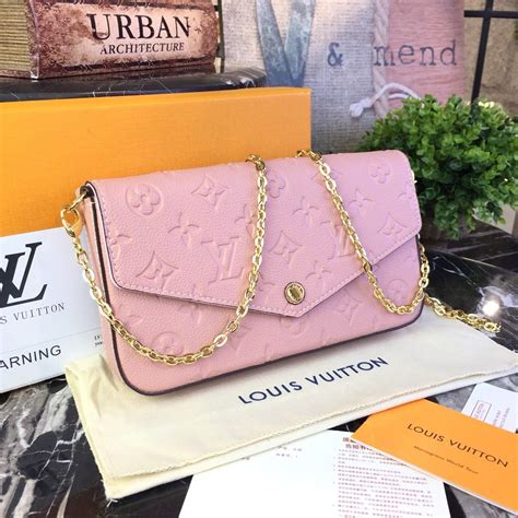 louis vuitton pink pochette|authentic Louis Vuitton Pochette.